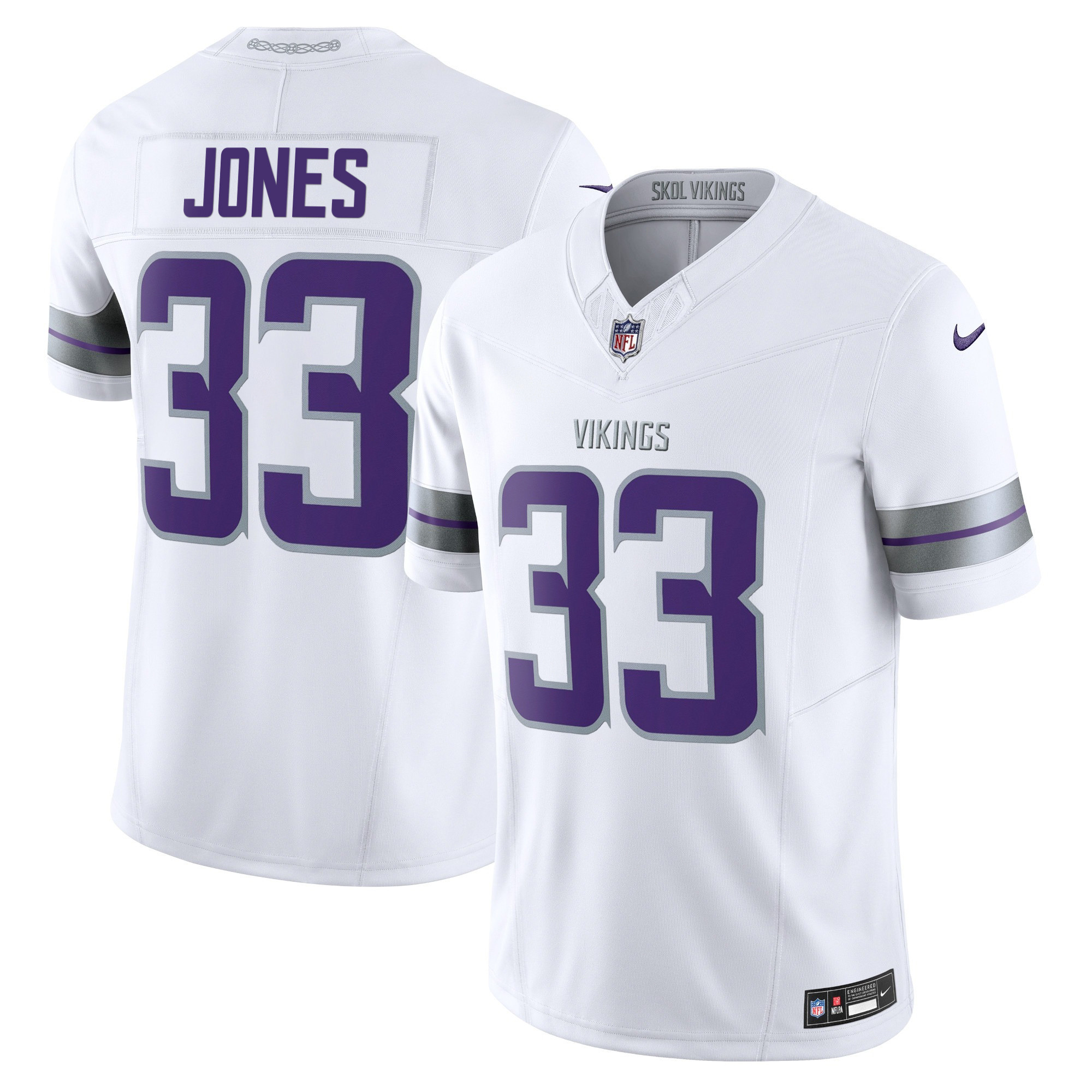 Men's 2024 Minnesota Vikings Winter Warrior Vapor Limited Jersey - All Stitched - Image 12