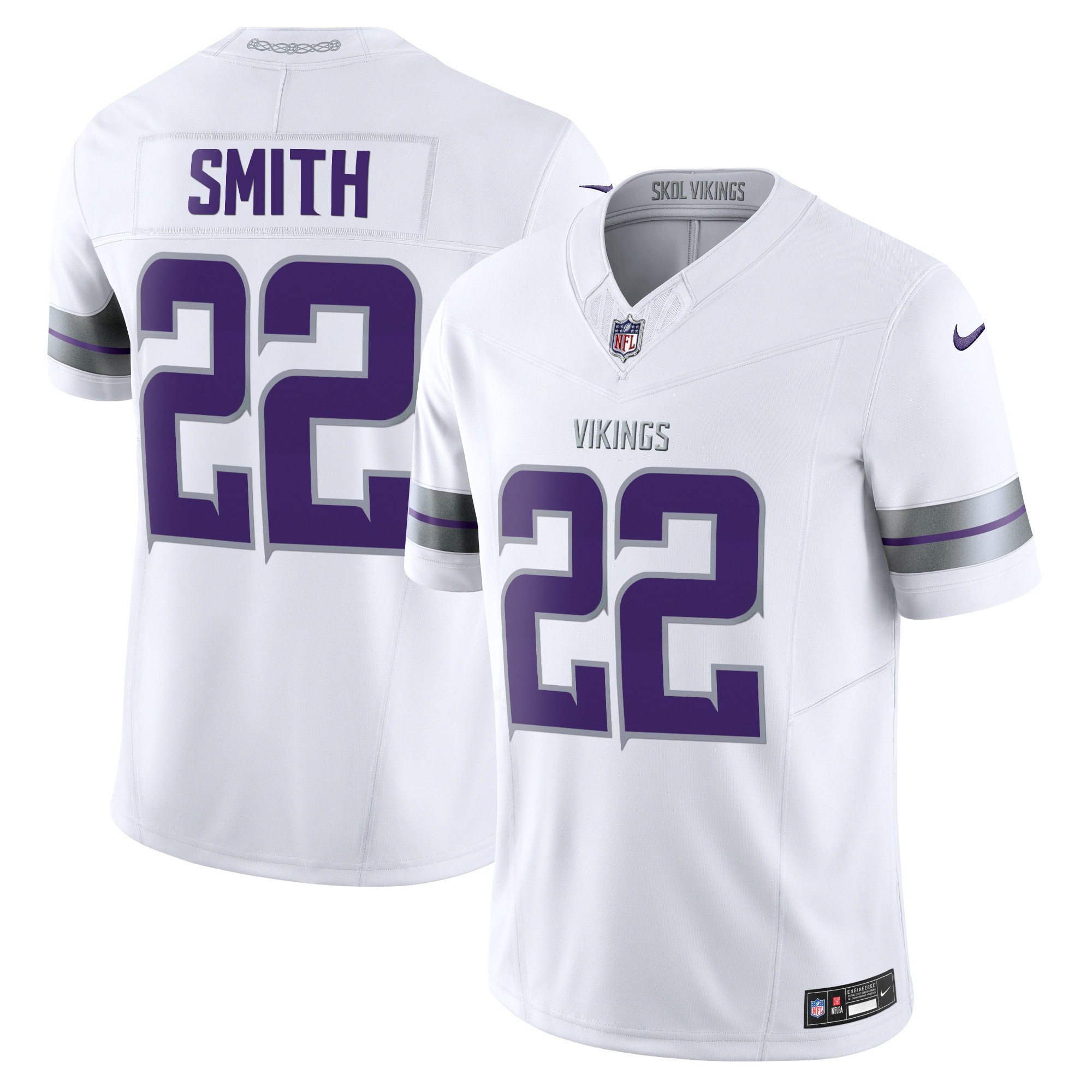 Men's 2024 Minnesota Vikings Winter Warrior Vapor Limited Jersey - All Stitched - Image 14
