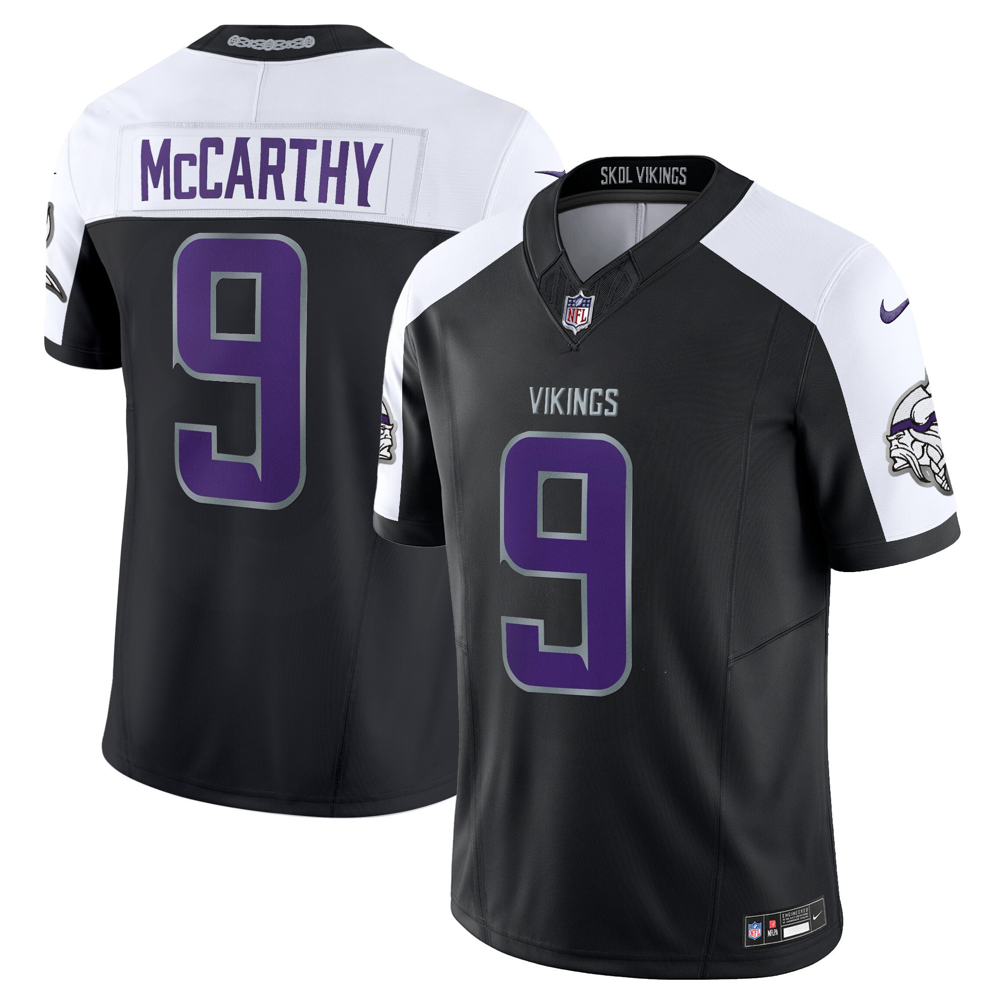 Men's 2024 Minnesota Vikings Winter Warrior Vapor Limited Jersey - All Stitched - Image 18