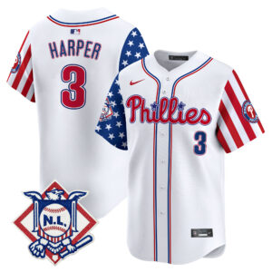 Men's Phillies 2025 Memorial Day Vapor Premier Limited Jersey - All Stitched