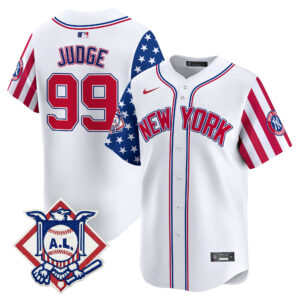 Men's New York Yankees 2024 Fourth of July Vapor Premier Limited Jersey V2 - All Stitched