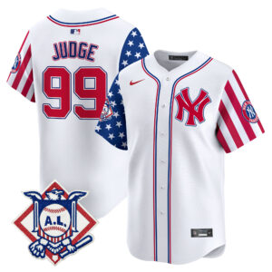 Men's New York Yankees 2024 Fourth of July Vapor Premier Limited Jersey - All Stitched