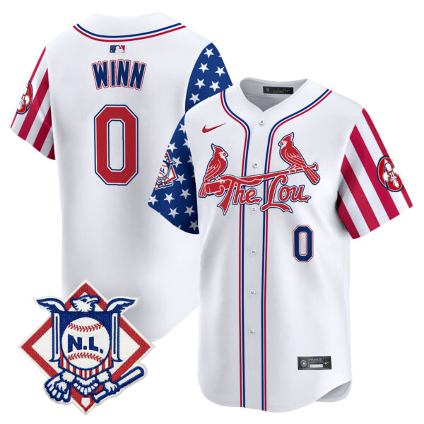 Men's St. Louis Cardinals 2024 Fourth of July Vapor Premier Limited Jersey - All Stitched - Image 2