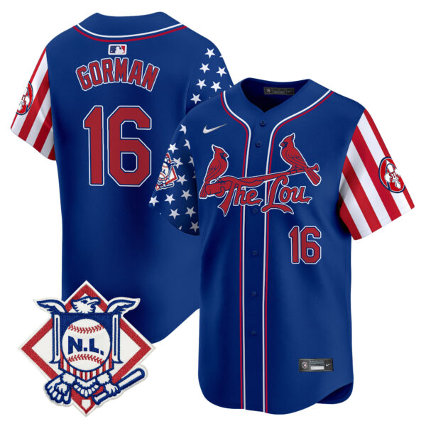 Men's St. Louis Cardinals 2024 Fourth of July Vapor Premier Limited Jersey - All Stitched - Image 21