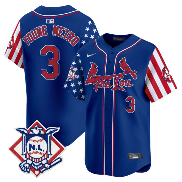 Men's St. Louis Cardinals 2024 Fourth of July Vapor Premier Limited Jersey - All Stitched - Image 25