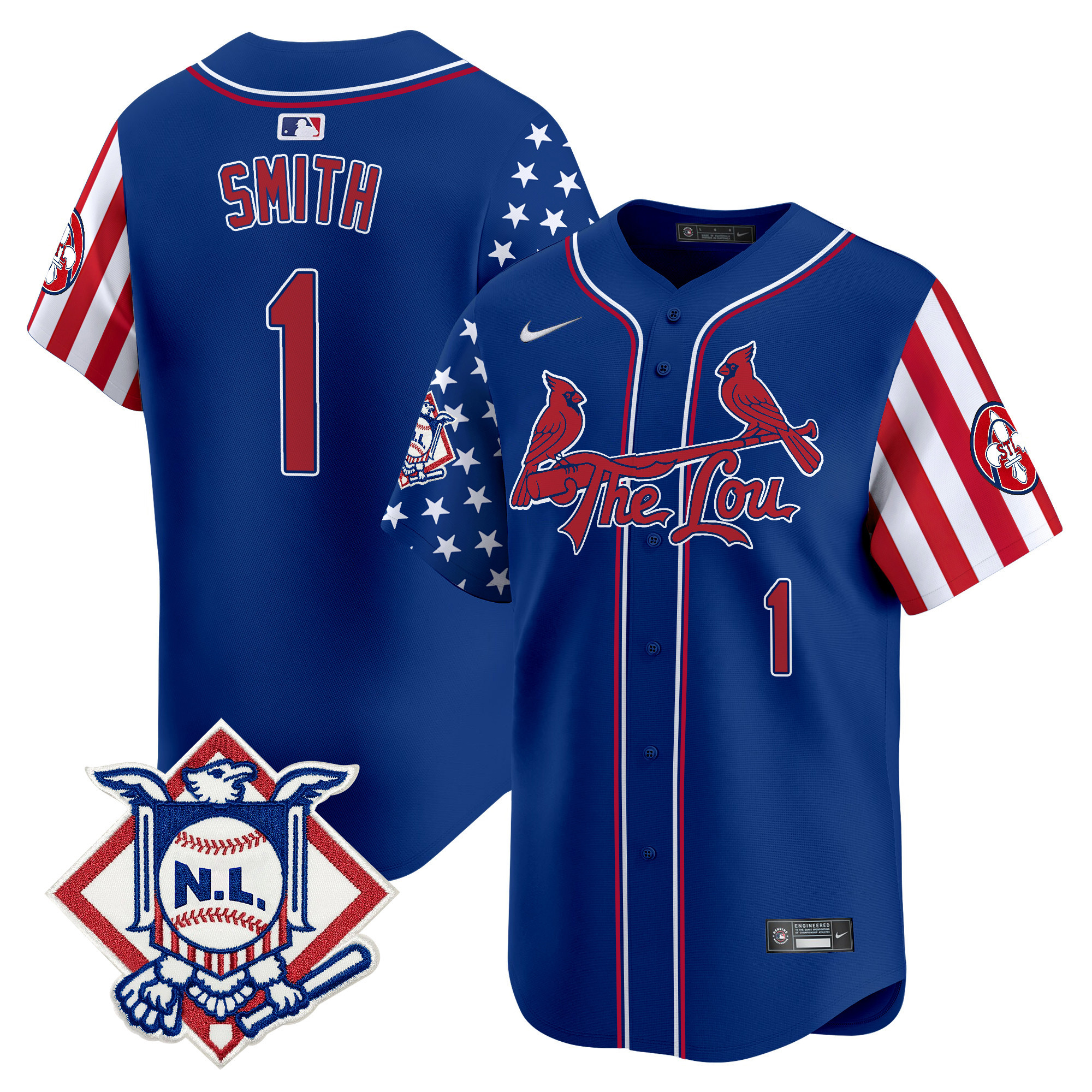 Men's St. Louis Cardinals 2024 Fourth of July Vapor Premier Limited Jersey - All Stitched - Image 26