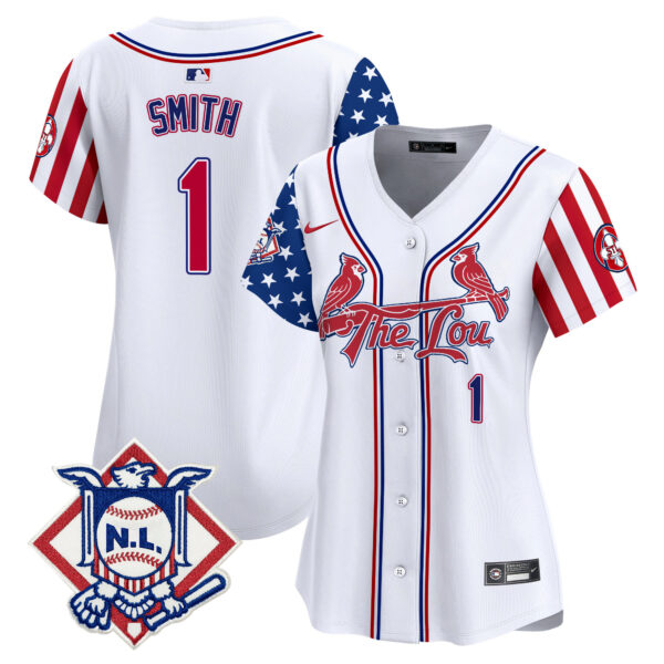 Women's St. Louis Cardinals 2024 Fourth of July Vapor Premier Limited Jersey - All Stitched - Image 8