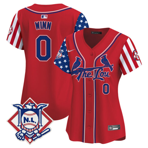 Women's St. Louis Cardinals 2024 Fourth of July Vapor Premier Limited Jersey - All Stitched - Image 11