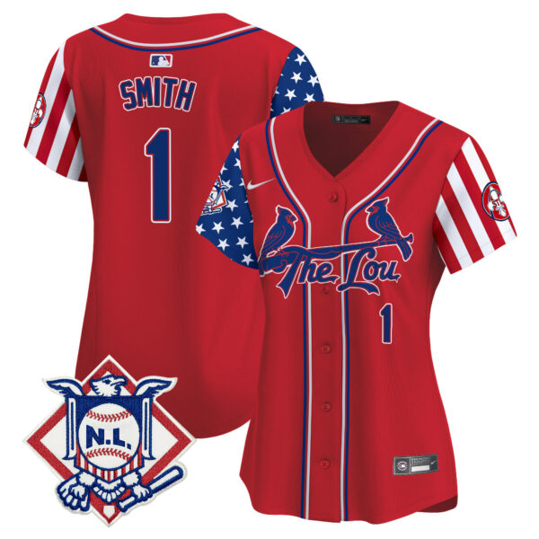 Women's St. Louis Cardinals 2024 Fourth of July Vapor Premier Limited Jersey - All Stitched - Image 17