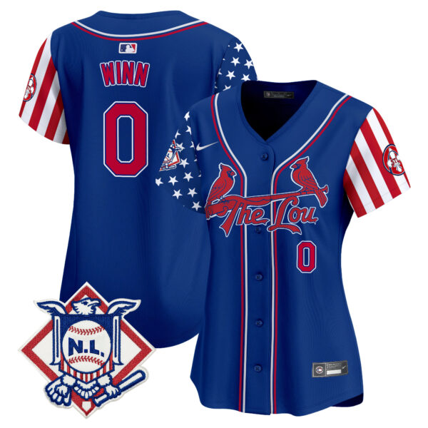 Women's St. Louis Cardinals 2024 Fourth of July Vapor Premier Limited Jersey - All Stitched - Image 20