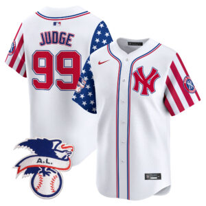 Men's New York Yankees 2024 Fourth of July Vapor Premier Limited Jersey V5 - All Stitched