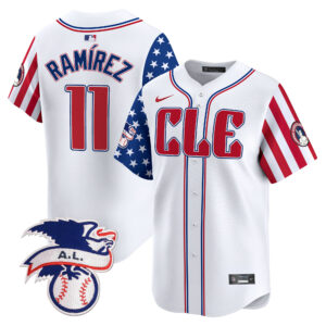 Men's Cleveland Guardians 2024 Fourth of July Vapor Premier Limited Jersey - All Stitched