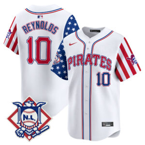 Men's Pittsburgh Pirates 2024 Fourth of July Vapor Premier Limited Jersey - All Stitched