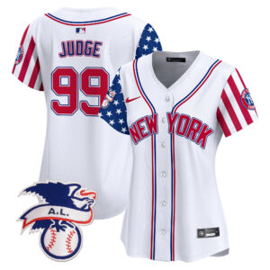 Women's New York Yankees 2024 Fourth of July Vapor Premier Limited Jersey V6 - All Stitched