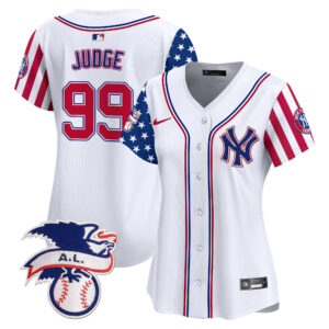 Women's New York Yankees 2024 Fourth of July Vapor Premier Limited Jersey V5 - All Stitched