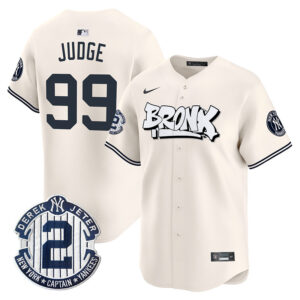 Men's New York Yankees The Bronx Graffiti Vapor Premier Limited Jersey V3 - All Stitched