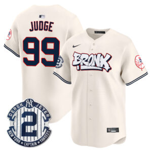 Men's New York Yankees The Bronx Graffiti Vapor Premier Limited Jersey V4 - All Stitched