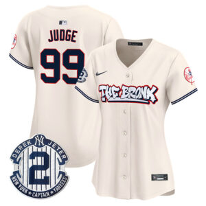 Women's New York Yankees The Bronx Graffiti Vapor Premier Limited Jersey V2 - All Stitched