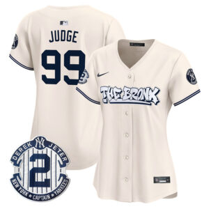 Women's New York Yankees The Bronx Graffiti Vapor Premier Limited Jersey - All Stitched
