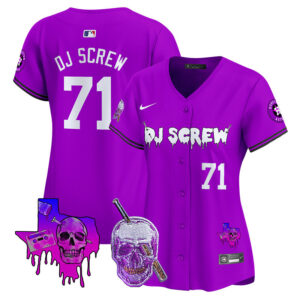 Women's Astros DJ Screw Vapor Premier Limited Jersey - All Stitched