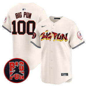 Men's New York Yankees Big Pun Vapor Premier Limited Jersey - All Stitched