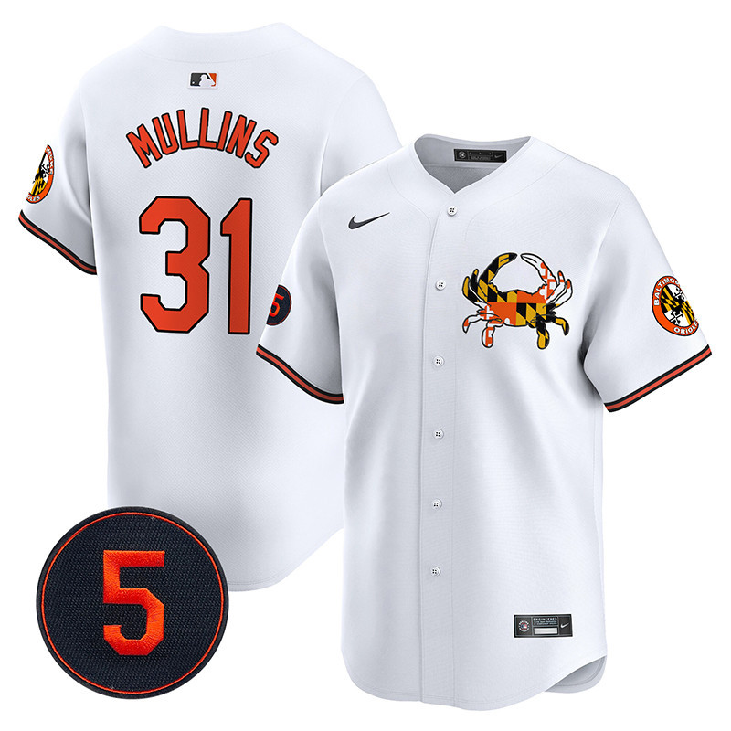 Men’s Baltimore Orioles Robinson Patch Vapor Premier Limited Jersey V3 - All Stitched - Image 12