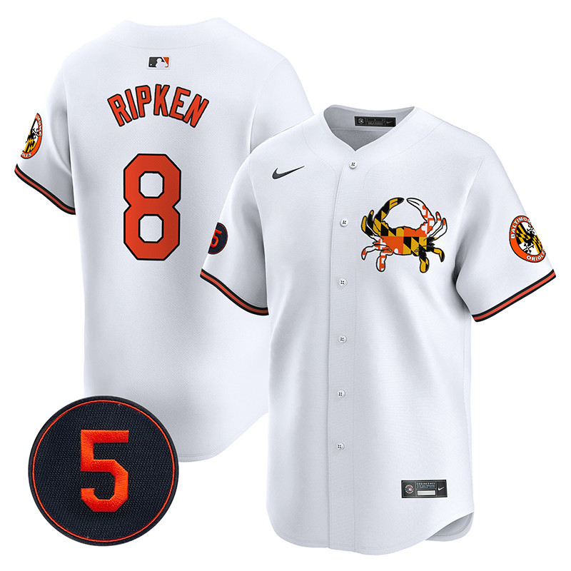 Men’s Baltimore Orioles Robinson Patch Vapor Premier Limited Jersey V3 - All Stitched - Image 14