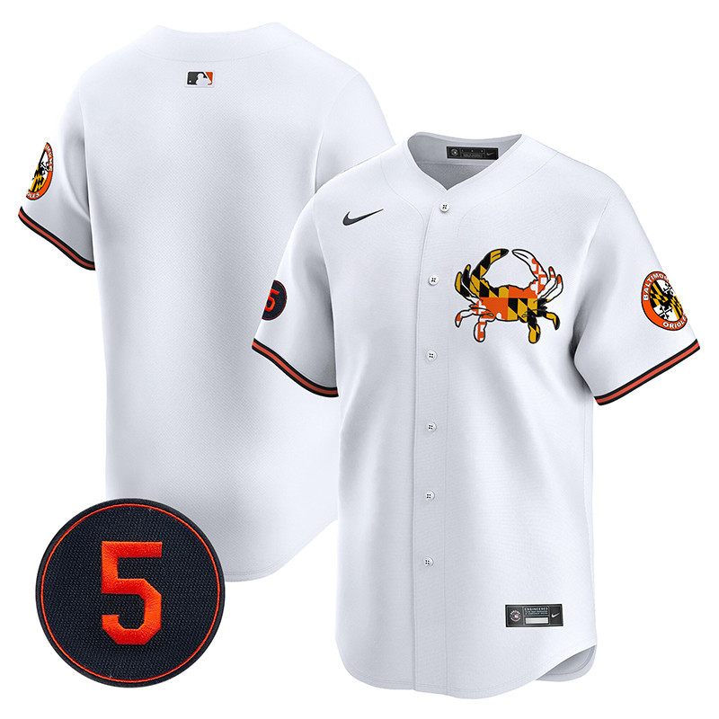 Men’s Baltimore Orioles Robinson Patch Vapor Premier Limited Jersey V3 - All Stitched - Image 16
