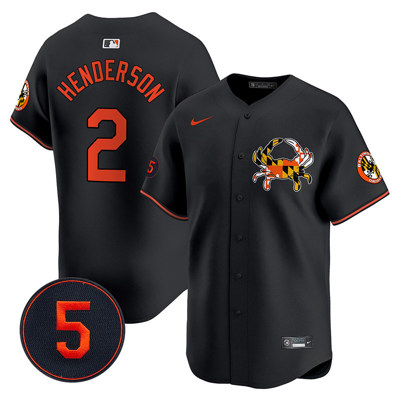 Men’s Baltimore Orioles Robinson Patch Vapor Premier Limited Jersey V3 - All Stitched - Image 23