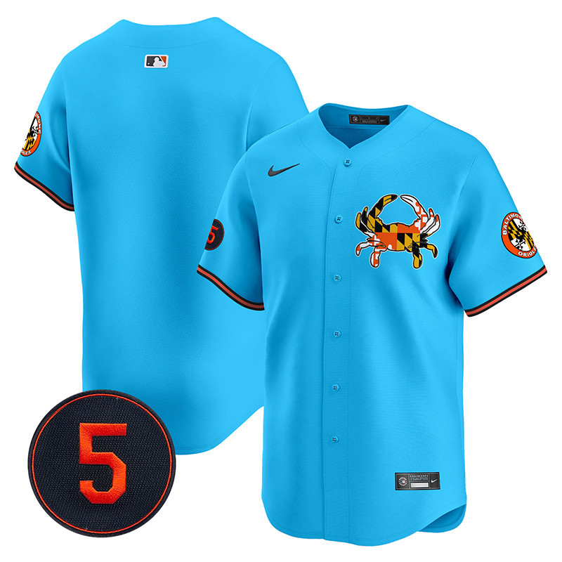 Men’s Baltimore Orioles Robinson Patch Vapor Premier Limited Jersey V3 - All Stitched - Image 40