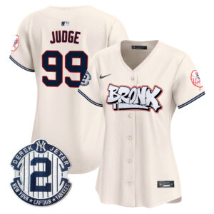 Women's New York Yankees The Bronx Graffiti Vapor Premier Limited Jersey V4 - All Stitched
