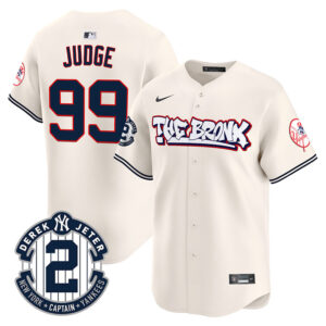 Men's New York Yankees The Bronx Graffiti Vapor Premier Limited Jersey V2 - All Stitched