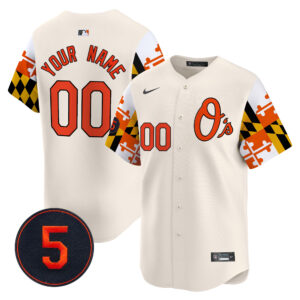 Baltimore Orioles Robinson Patch Vapor Premier Limited Custom Jersey V5 - All Stitched