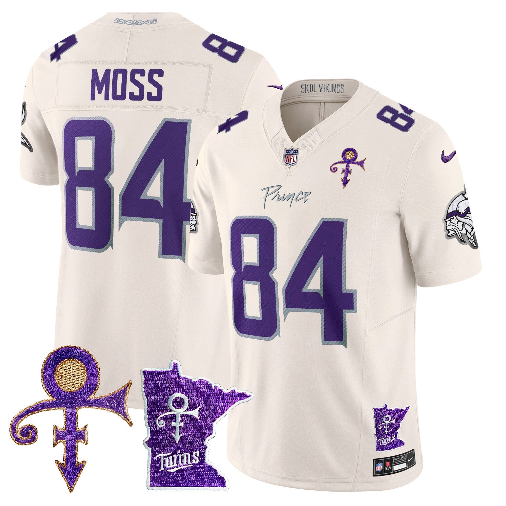 Men's Minnesota Vikings 2024 Prince Vapor Limited Jersey V2 - All Stitched - Image 19