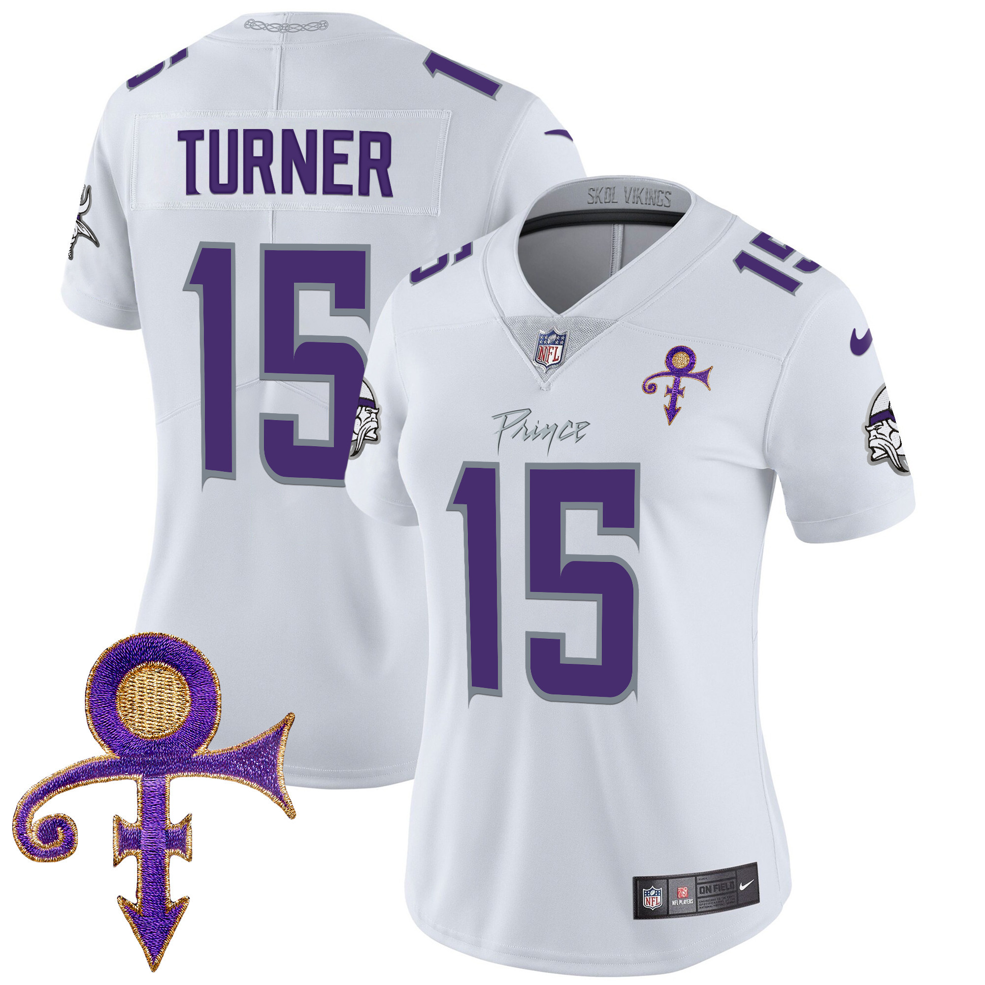 Women's Minnesota Vikings 2024 Prince Vapor Limited Jersey - All Stitched - Image 5