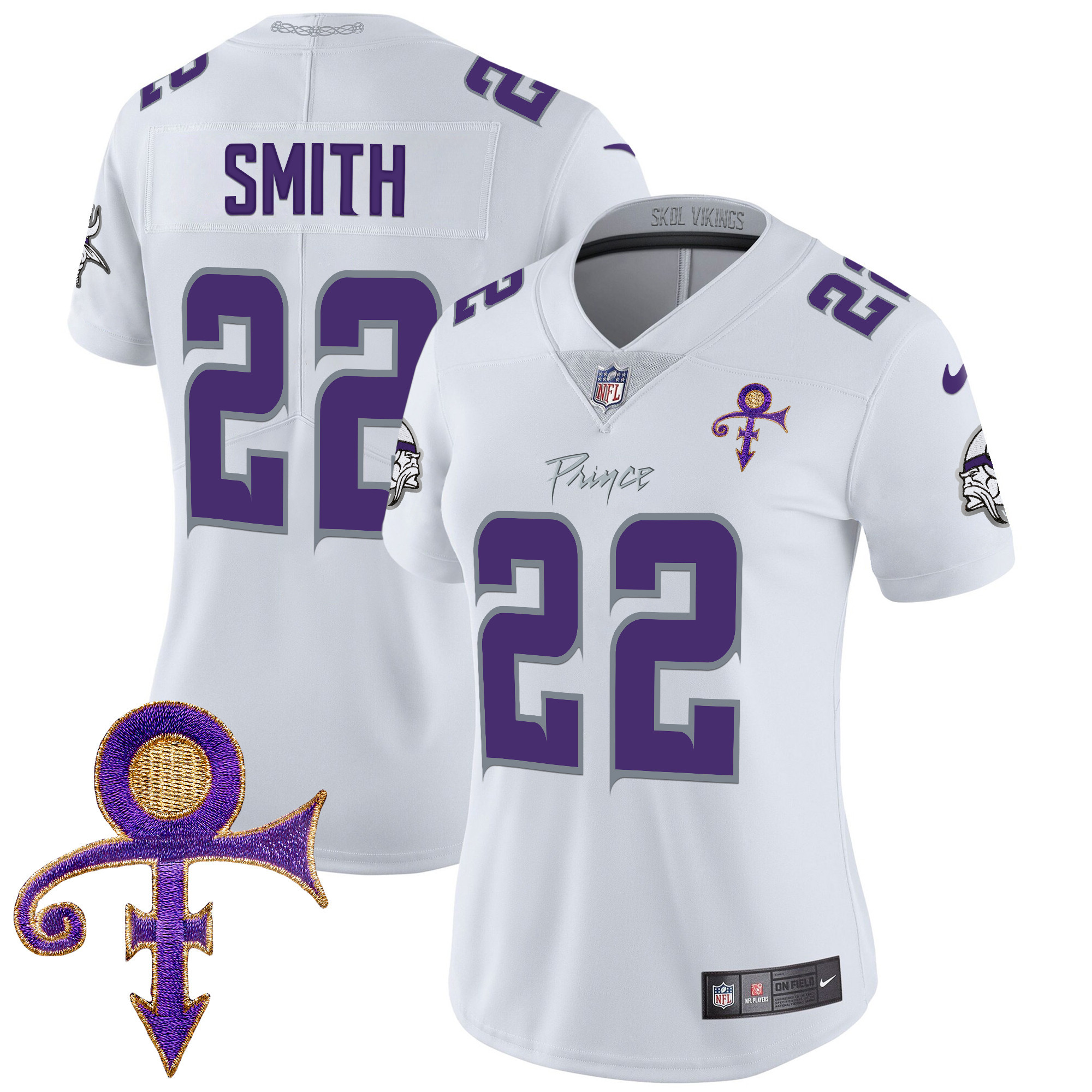 Women's Minnesota Vikings 2024 Prince Vapor Limited Jersey - All Stitched - Image 7