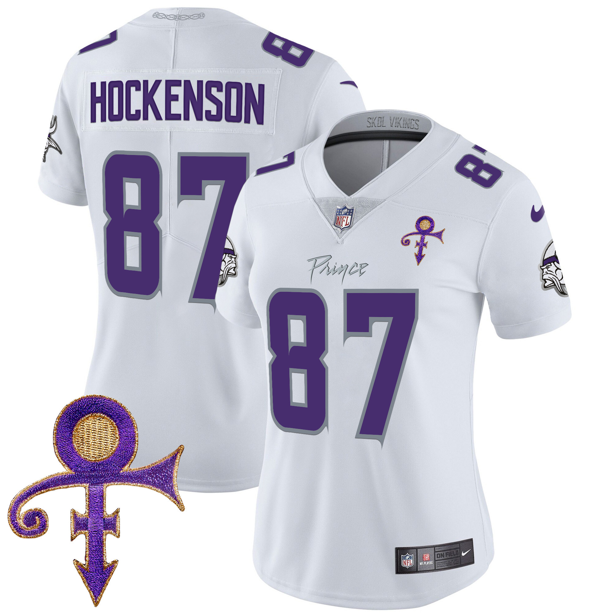 Women's Minnesota Vikings 2024 Prince Vapor Limited Jersey - All Stitched - Image 8