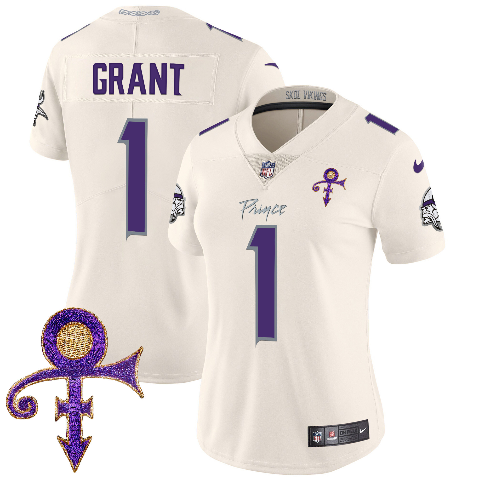 Women's Minnesota Vikings 2024 Prince Vapor Limited Jersey - All Stitched - Image 16
