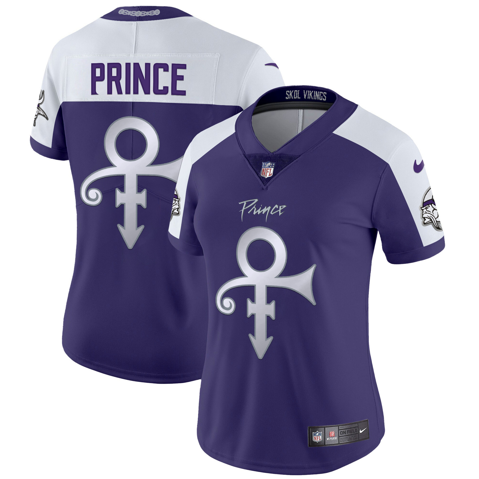 Women's Minnesota Vikings 2024 Prince Vapor Limited Jersey - All Stitched - Image 31