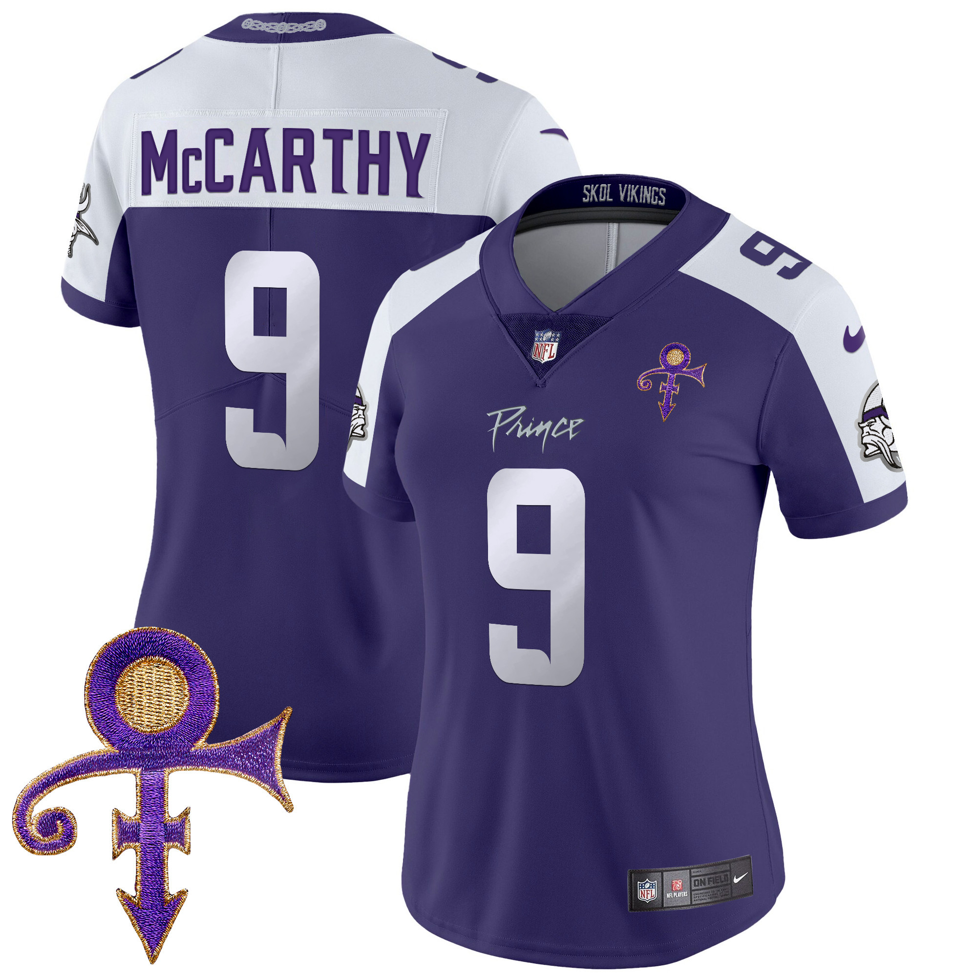 Women's Minnesota Vikings 2024 Prince Vapor Limited Jersey - All Stitched - Image 33