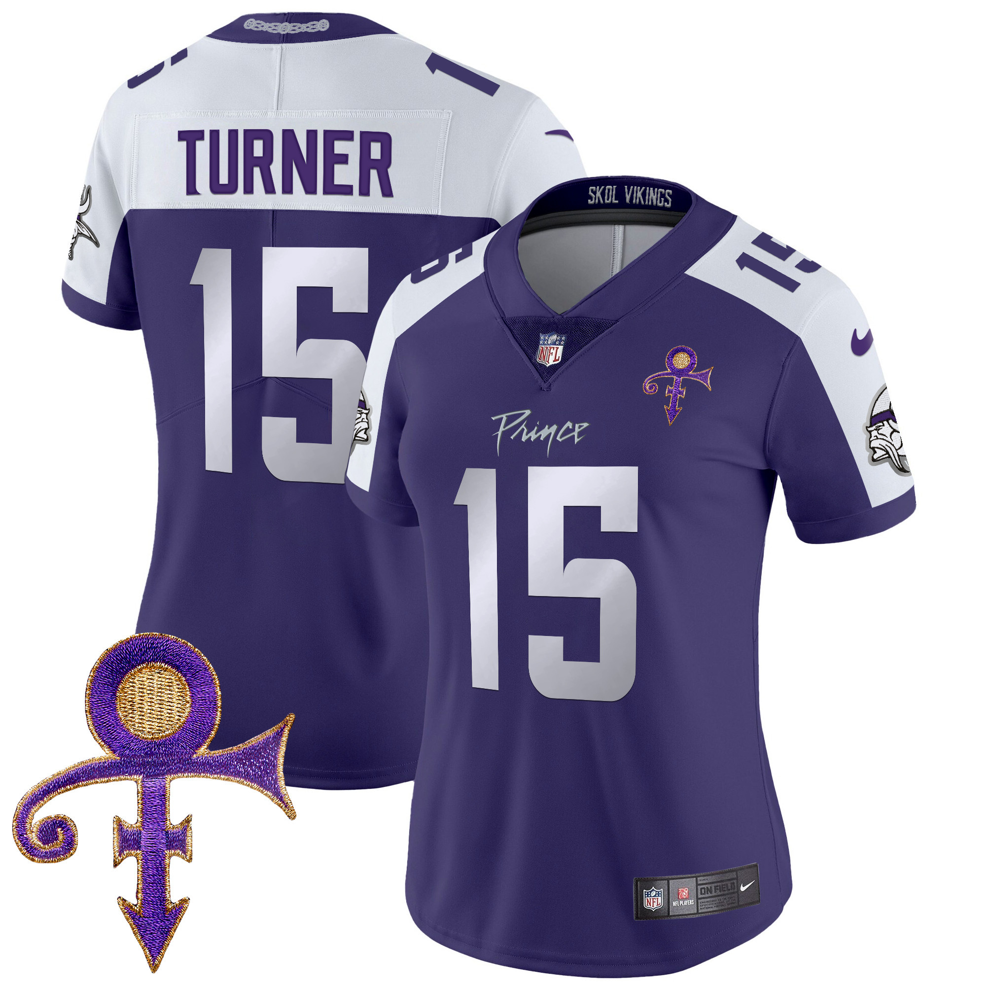 Women's Minnesota Vikings 2024 Prince Vapor Limited Jersey - All Stitched - Image 35