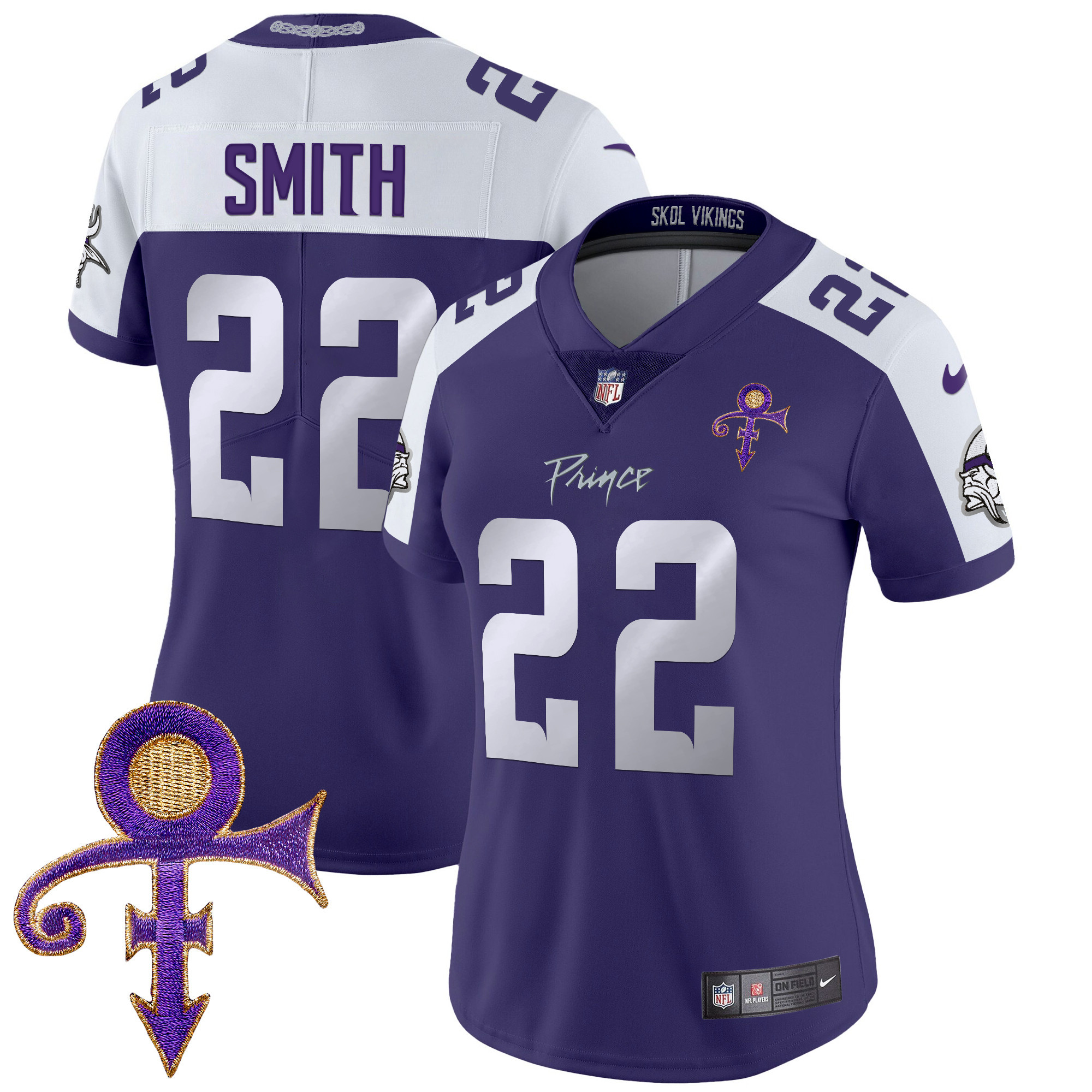 Women's Minnesota Vikings 2024 Prince Vapor Limited Jersey - All Stitched - Image 37