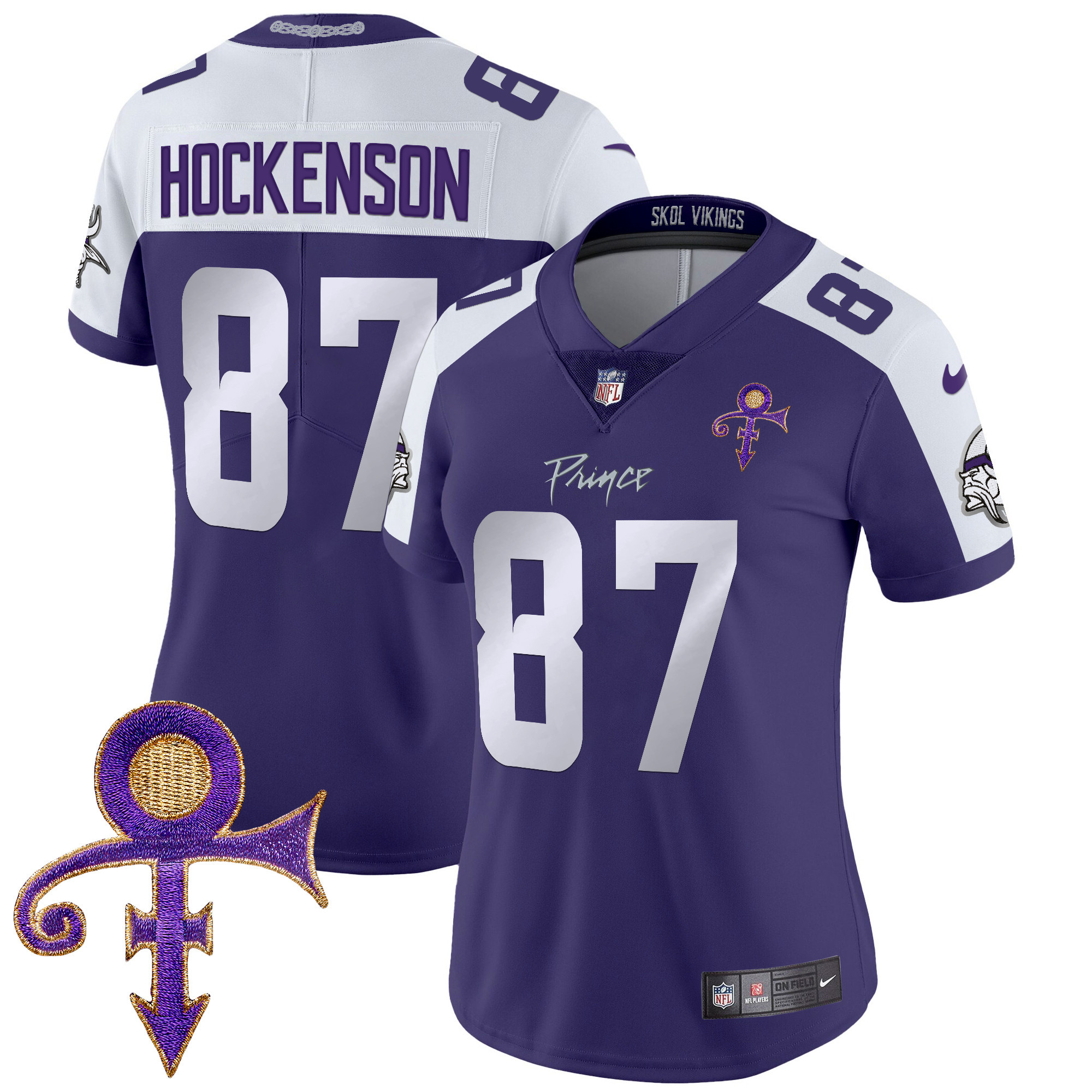 Women's Minnesota Vikings 2024 Prince Vapor Limited Jersey - All Stitched - Image 38