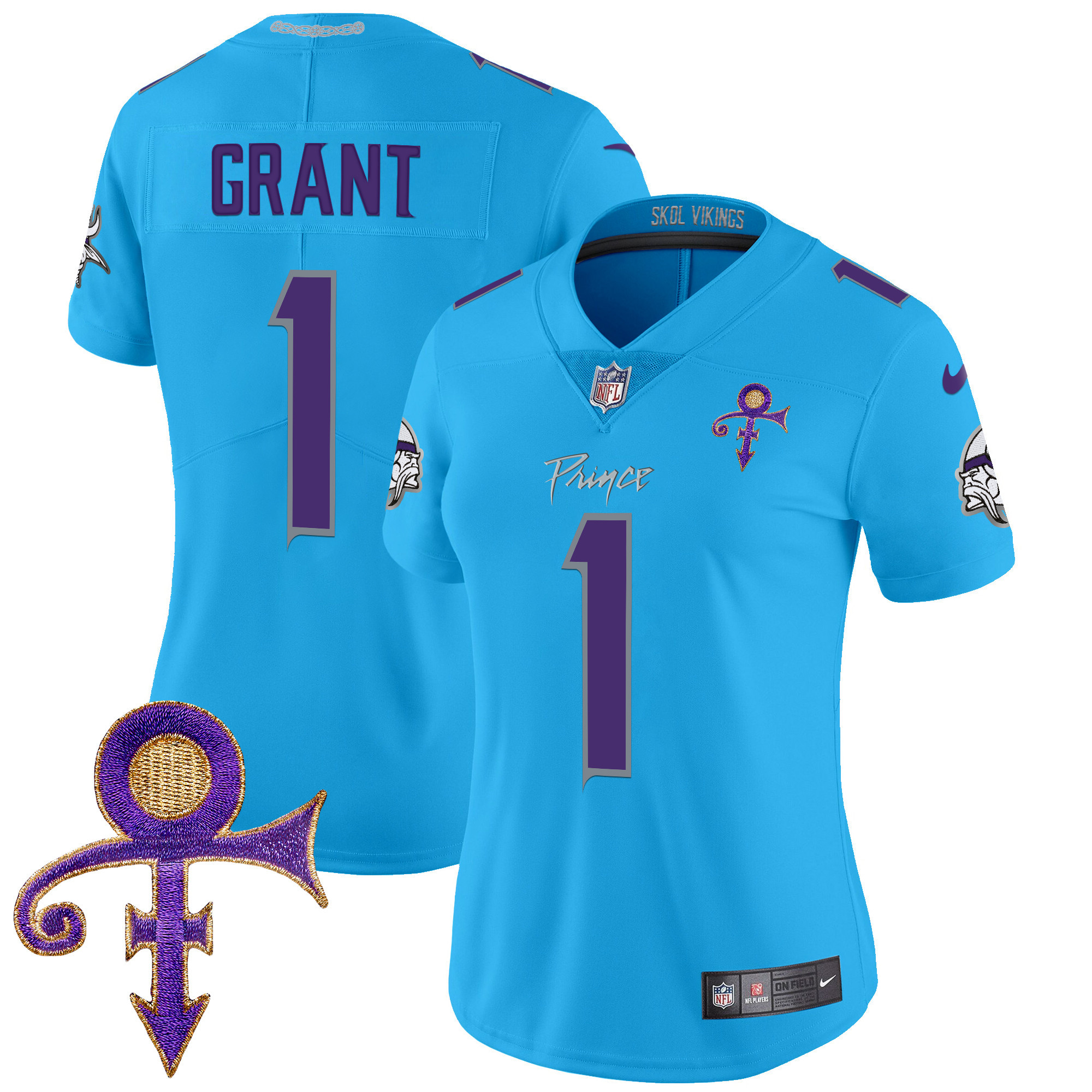 Women's Minnesota Vikings 2024 Prince Vapor Limited Jersey - All Stitched - Image 46