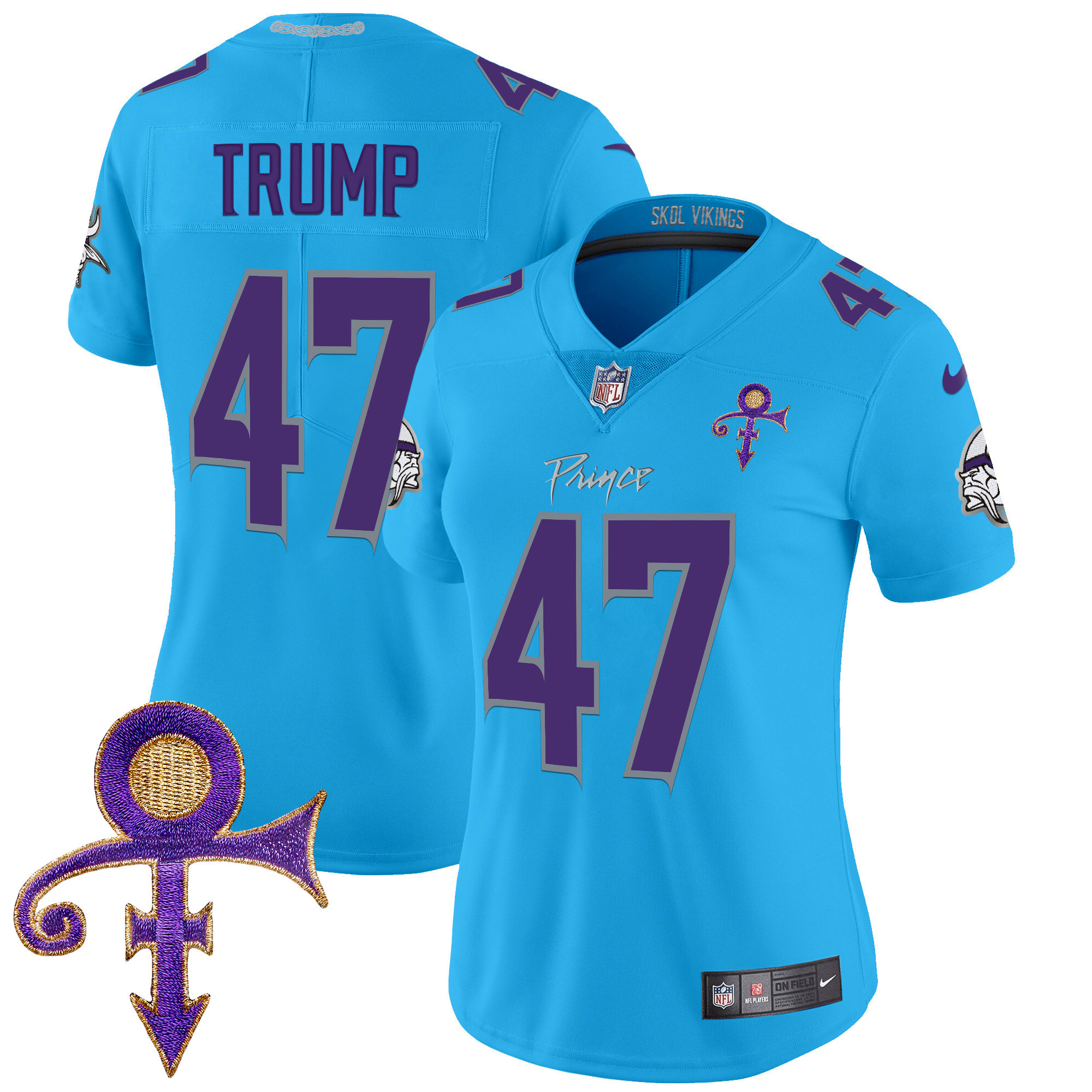 Women's Minnesota Vikings 2024 Prince Vapor Limited Jersey - All Stitched - Image 50