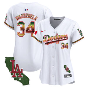 Women's Dodgers Mexico Traditional Style Vapor Premier Limited Jersey - All Stitched