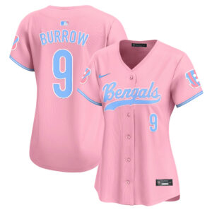 Women's Bengals Bubblegum Pink Vapor Premier Limited Jersey - All Stitched