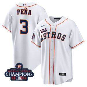 Men's Houston Astros "Los Astros" Hispanic Heritage Champions Patch Jersey - All Stitched