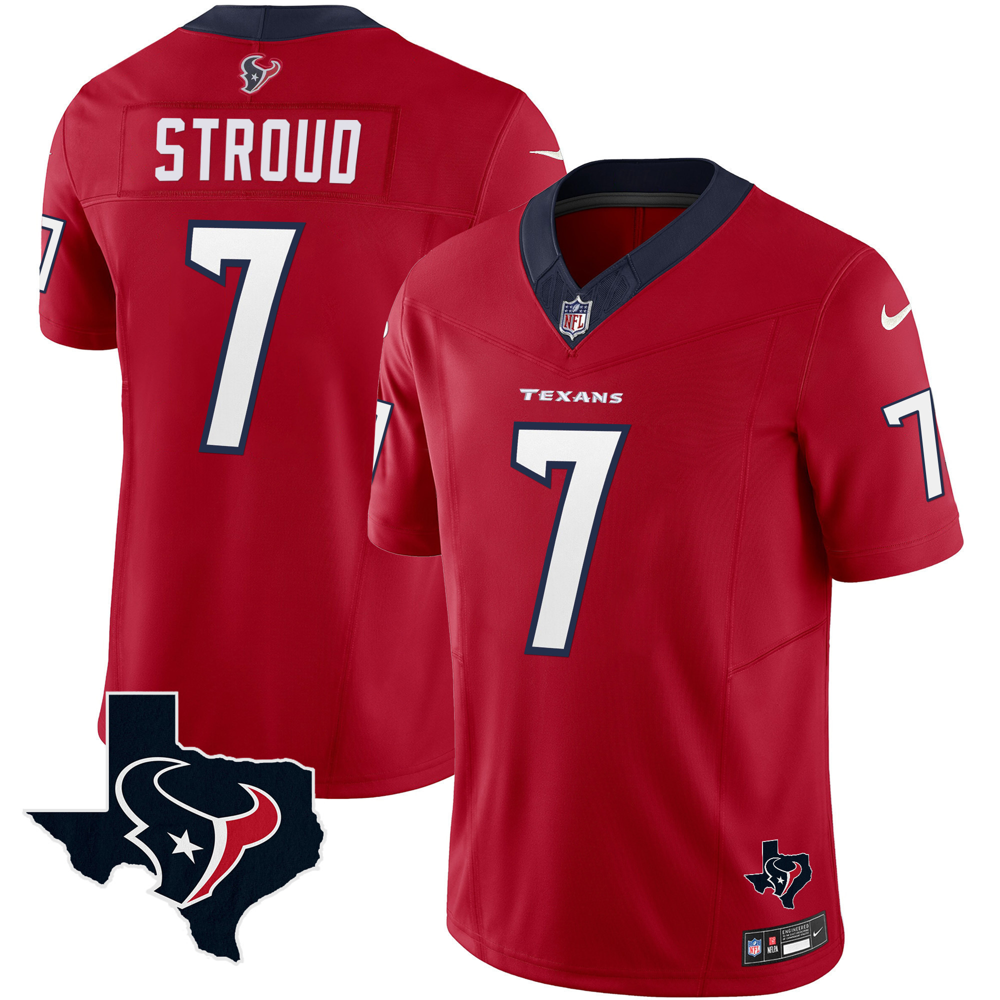 C.J. Stroud Houston Texans Vapor Limited Jersey - All Stitched - Image 2