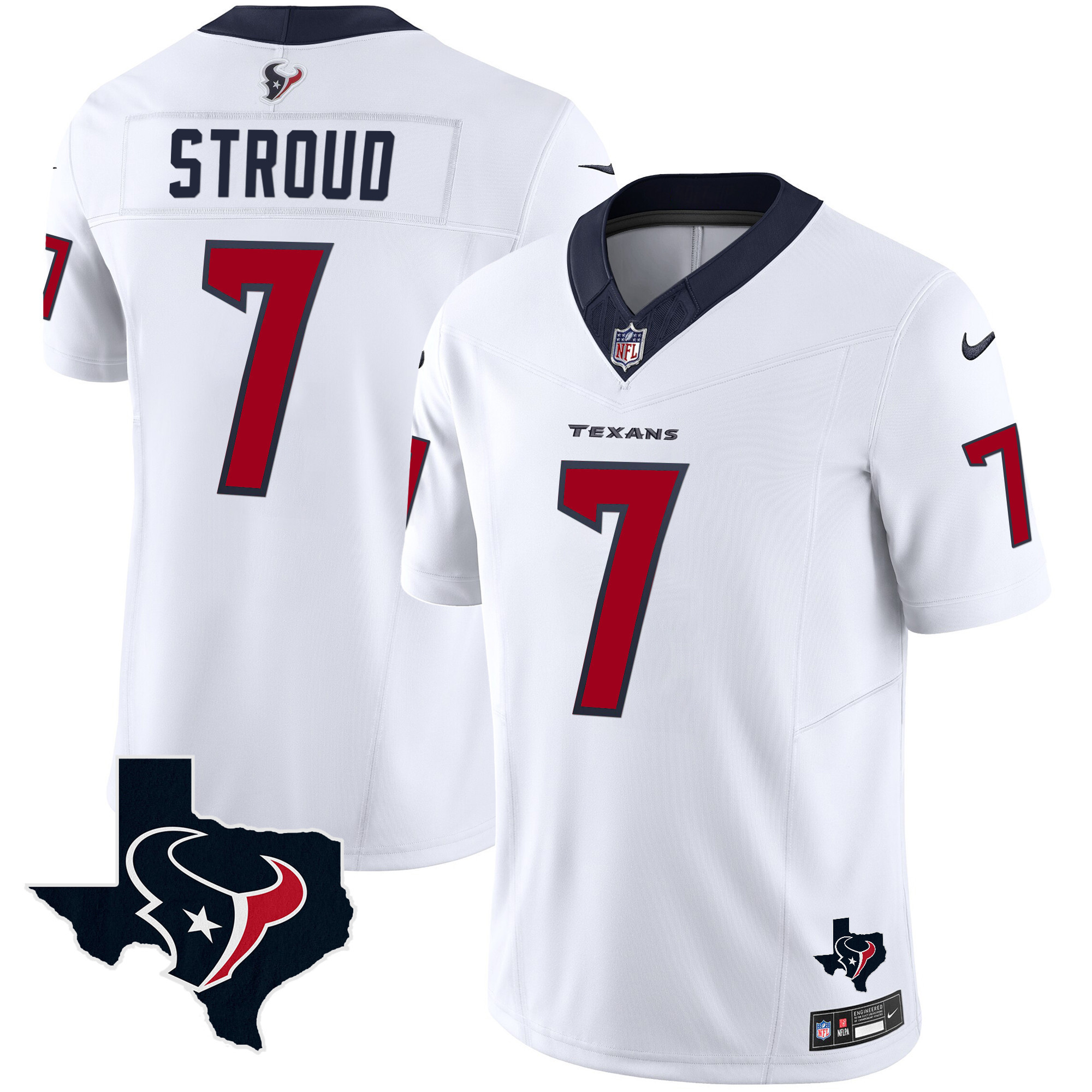 C.J. Stroud Houston Texans Vapor Limited Jersey - All Stitched - Image 3